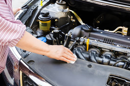 Engine bay detail